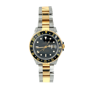 Rolex GMT-II quadrante nero 40MM in bicolore con bracciale Oyster Rif. 116713LN – Assay Jewelers