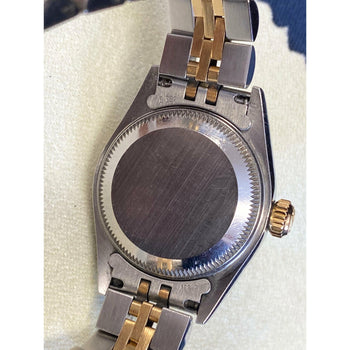 Rolex Ladies DateJust 26mm Quadrante oro con cinturino Jubilee bicolore – Assay Jewelers