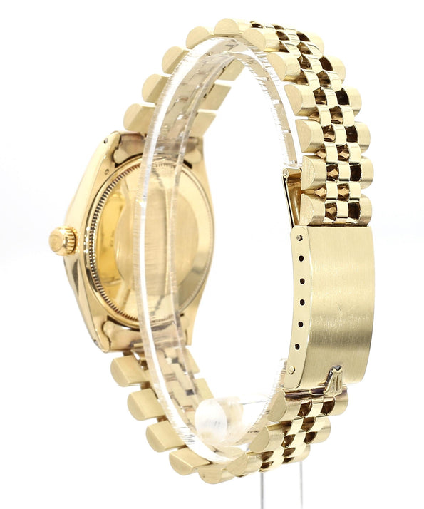 Rolex Oyster 1005 Champagne Dial Gold Vintage Watch
