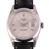 Rolex Oyster Date 15200 Automatic Watch Stainless Steel Silver Dial Strap