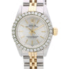 Rolex Oyster Perpetual 26mm Diamond Bezel 18K Two Tone Gold Jubilee Ladies Watch