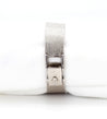 Rolex Precision Emerald & Diamond Bezel 18K White Gold Frosted Bracelet Watch