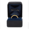 Tiffany & Co. 18K Gold Ribbed Band Ring Circa 2002