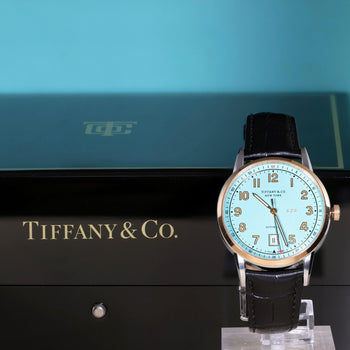 Tiffany & Co. CT60 Tiffany Blue Dial Two-Tone 40mm Full Set Watch – Assay Jewelers