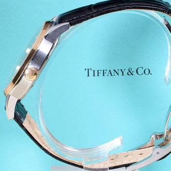 Tiffany & Co. CT60 Tiffany Blue Dial Two-Tone 40mm Full Set Watch – Assay Jewelers