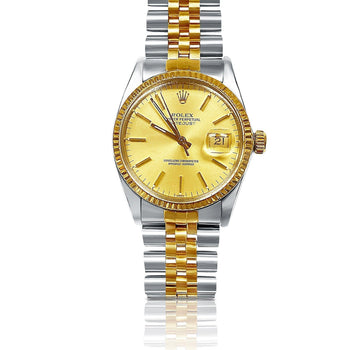 Rolex Datejust bicolore con bracciale Jubilee – Assay Jewelers