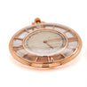 Vacheron Constantin 4798 Skeleton Roman Bezel 18K Rose Gold Pocket Watch