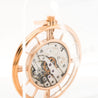Vacheron Constantin 4798 Skeleton Roman Bezel 18K Rose Gold Pocket Watch