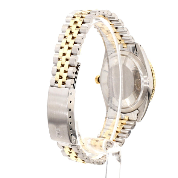 Vintage Rolex Datejust Thunderbird Turn-O-Graph Two Tone Gold Steel Watch