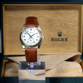 Vintage Rolex Oyster 6246 36mm Dial Small Seconds Manual Wind Watch Circa 1972 – Assay Jewelers