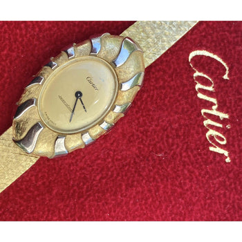 Montre Anciens Cartier et Jaeger-LeCoultre bicolore en or jaune massif 18 carats – Assay Jewelers