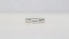 GIA Certified 1.33 Carat Emerald Cut D/VVS2 Diamond East West Band Ring